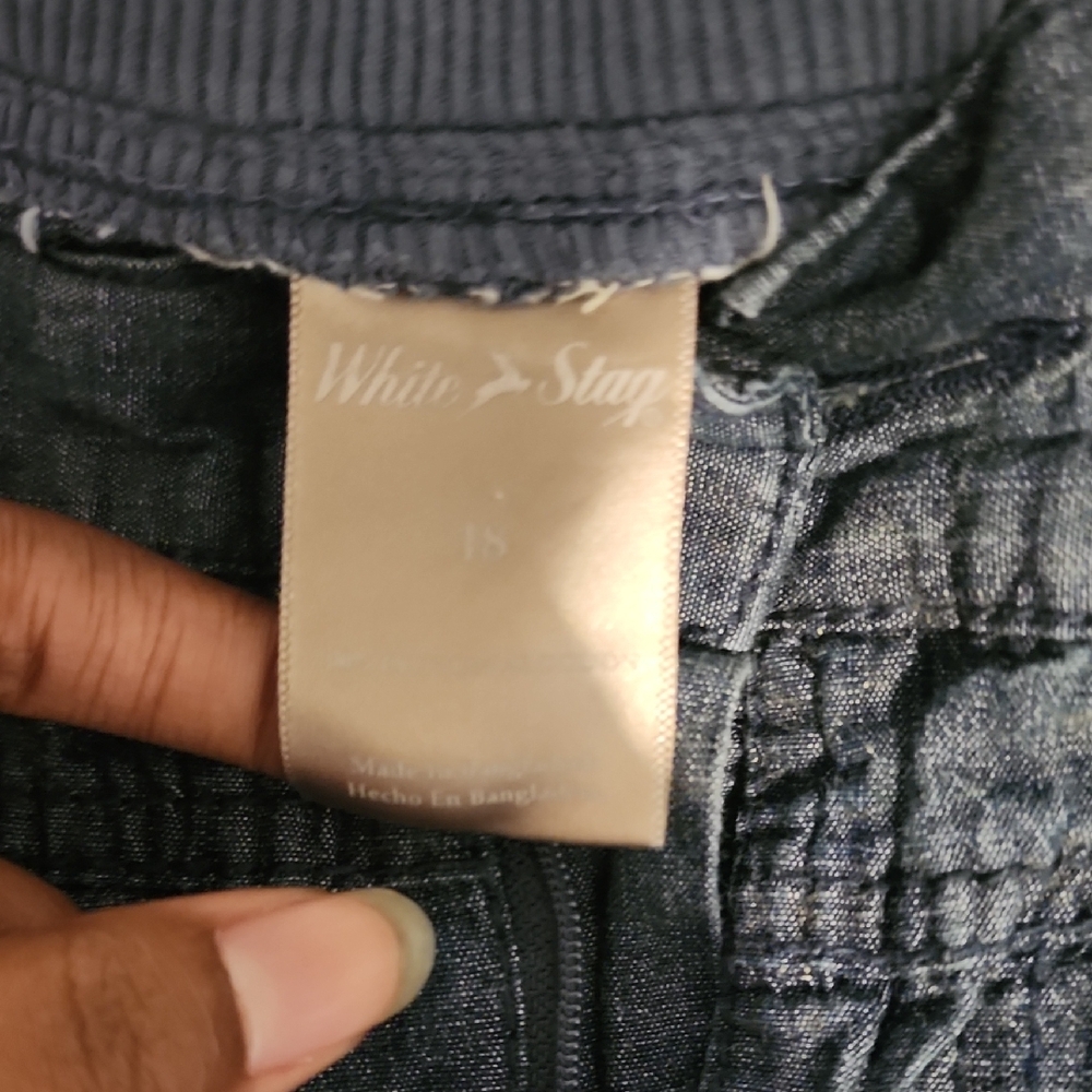 White Stag Denim Blue Pants - Picture 2 of 3